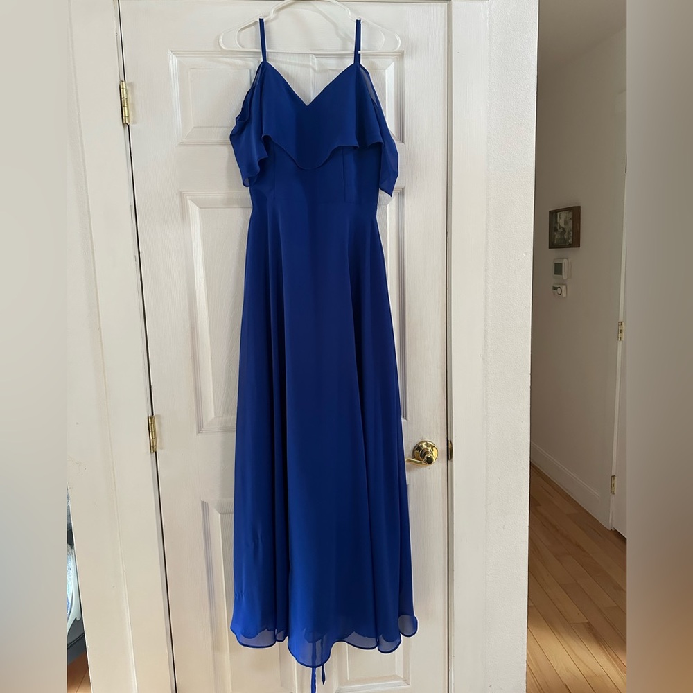 Elegant Blue Women's Dress